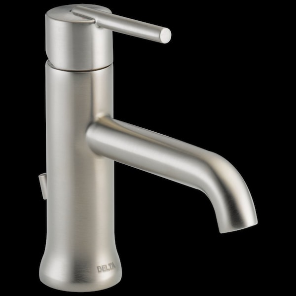 1 or 3-hole 4" installation Hole Single Hole Lavatory Faucet, Stainless
